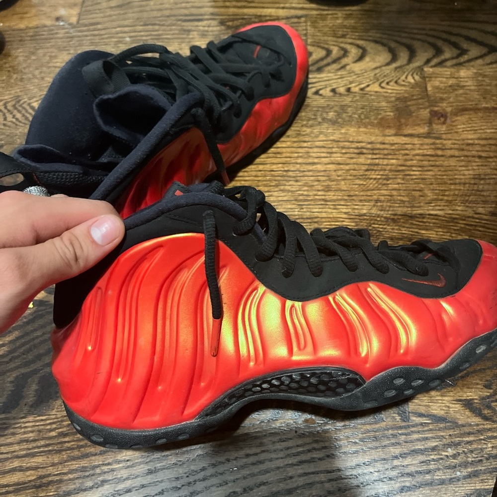 NIKE AIR FOAMPOSITE ONE HABABERO RED